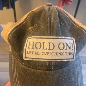 Distressed baseball cap